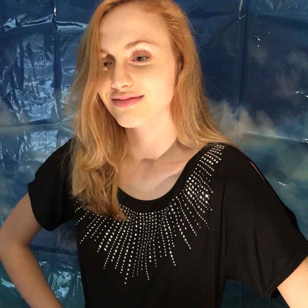 Espresso Black Blouse